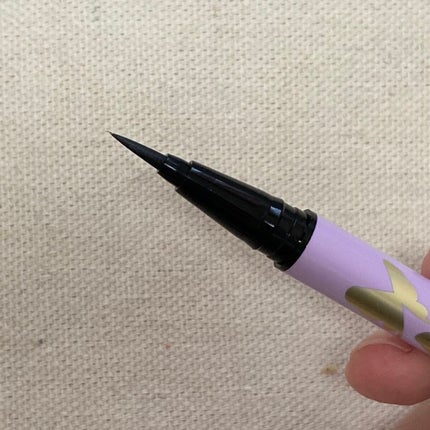 リアルラスティングアイライナー24hWP/K-パレット/リキッドアイライナーを使ったクチコミ(2枚目)