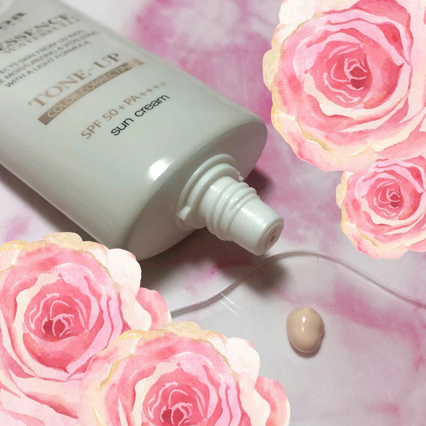 ウォータフルトーンアップサンクリーム/ダルバ/日焼け止めクリームを使ったクチコミ(2枚目)