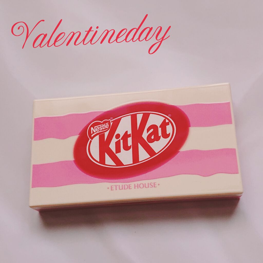 プレイカラーアイズ ミニ #キットカット ストロベリーティラミス/ETUDE/アイシャドウパレットを使ったクチコミ(1枚目)