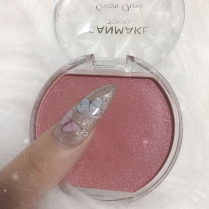 クリームチーク(パールタイプ)/キャンメイク/ジェル・クリームチークを使ったクチコミ(3枚目)