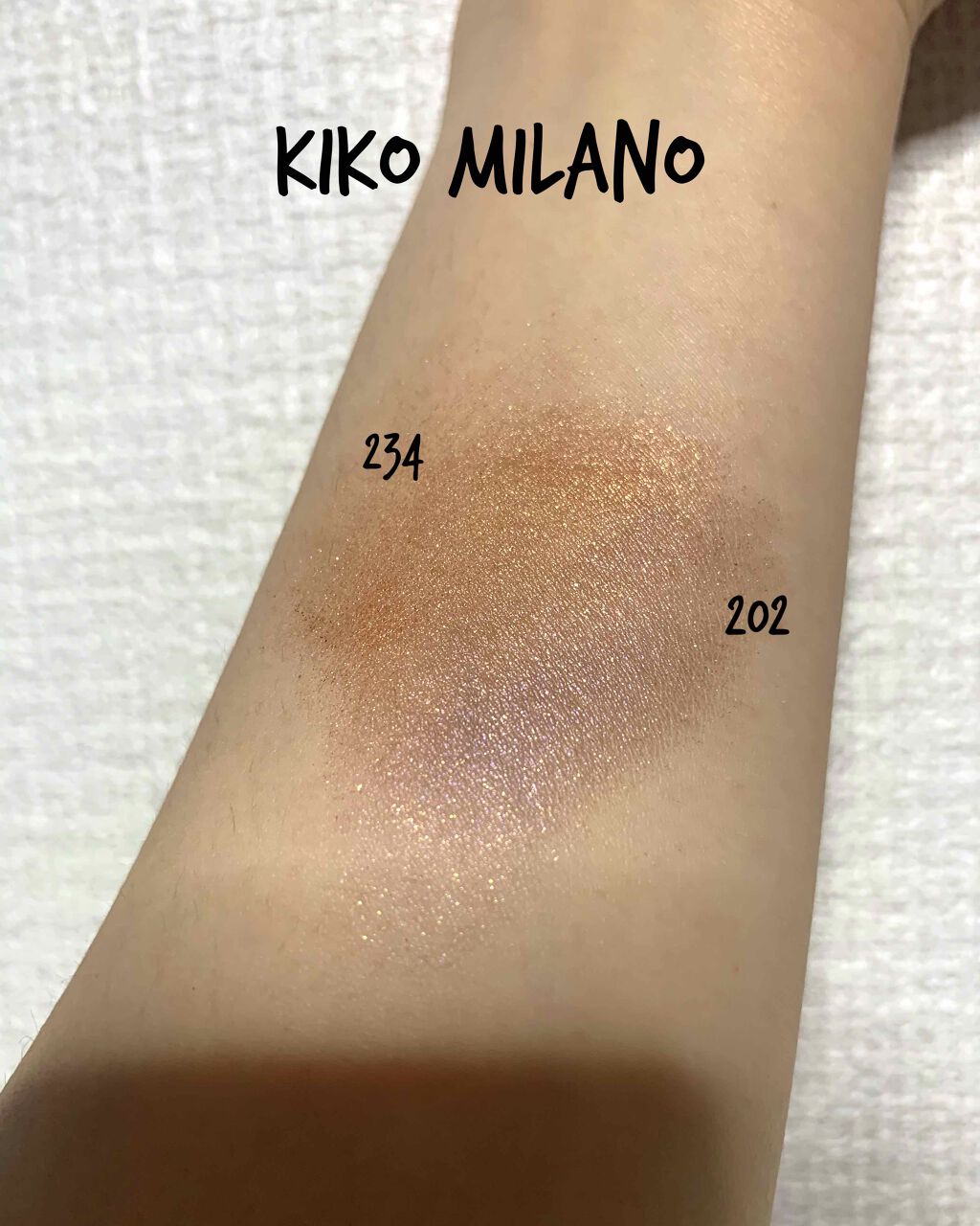 ウォーターアイシャドウ/KIKO/単色アイシャドウを使ったクチコミ（2枚目）