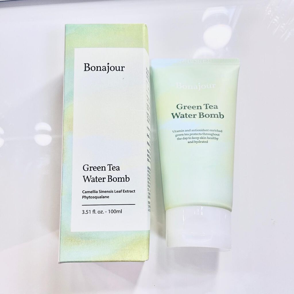 グリーンティーエッセンシャルマスク/Bonajour/シートマスク・パックを使ったクチコミ（3枚目）