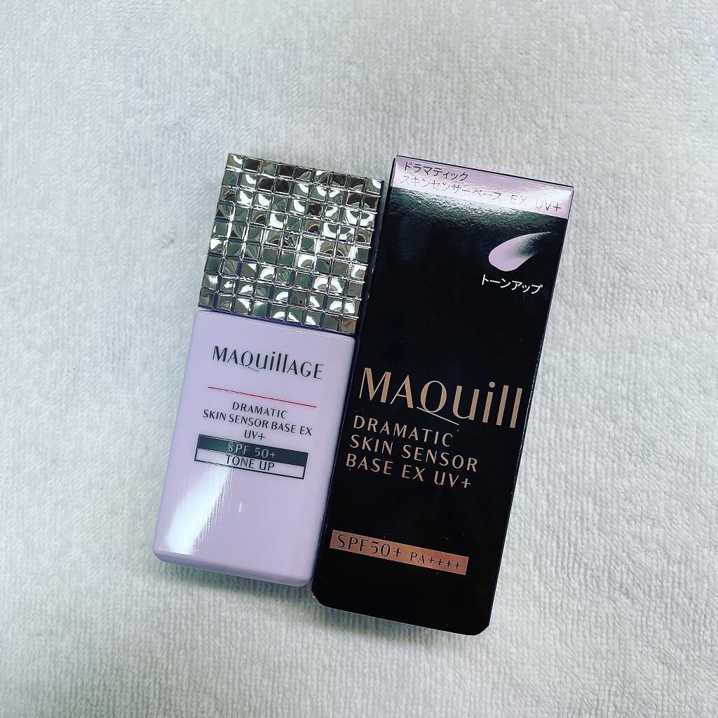 ドラマティックスキンセンサーベース EX UV+/マキアージュ/化粧下地を使ったクチコミ（1枚目）