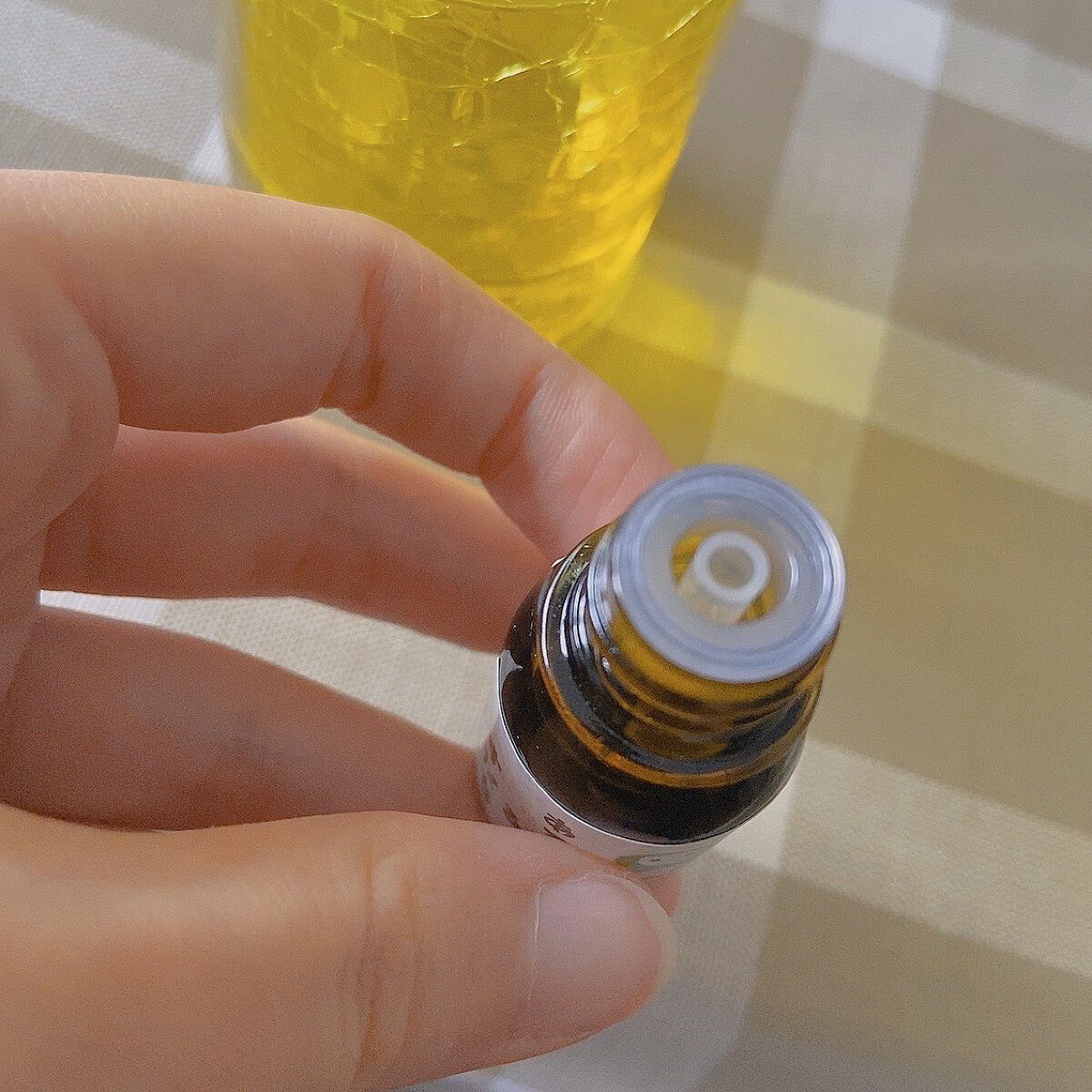 国産すだちアロマエッセンシャルオイル ジンジャー・オーガニック10ml/池田薬草/アロマオイルを使ったクチコミ（3枚目）