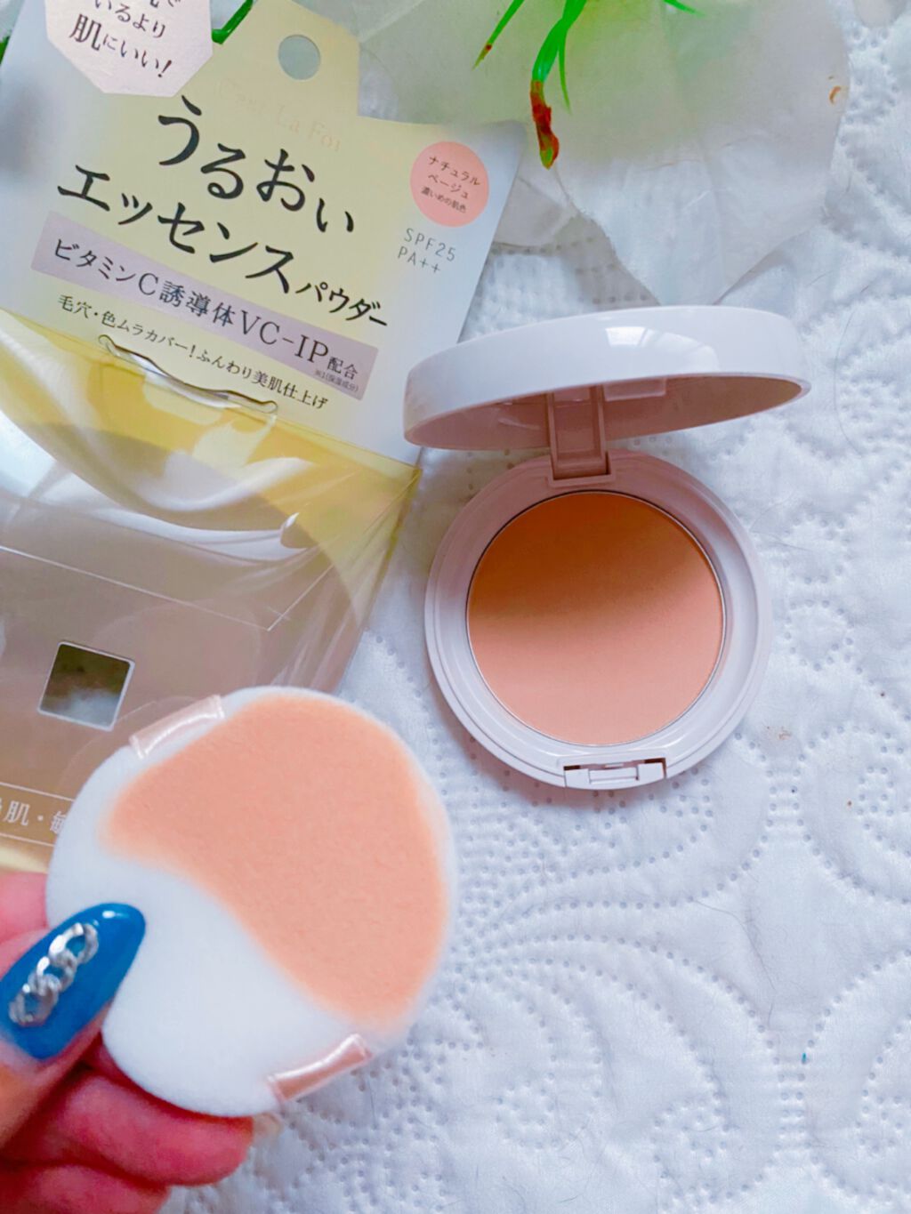 エッセンスパウダー		/セラフォア/プレストパウダーを使ったクチコミ（3枚目）