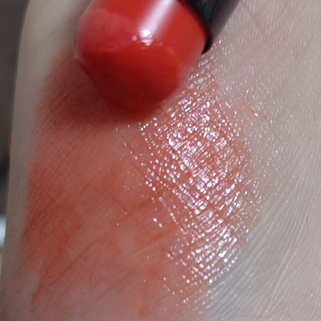 クラッシュド シャイン ジェリー スティック 05 パパイヤ/BOBBI BROWN/口紅を使ったクチコミ（3枚目）