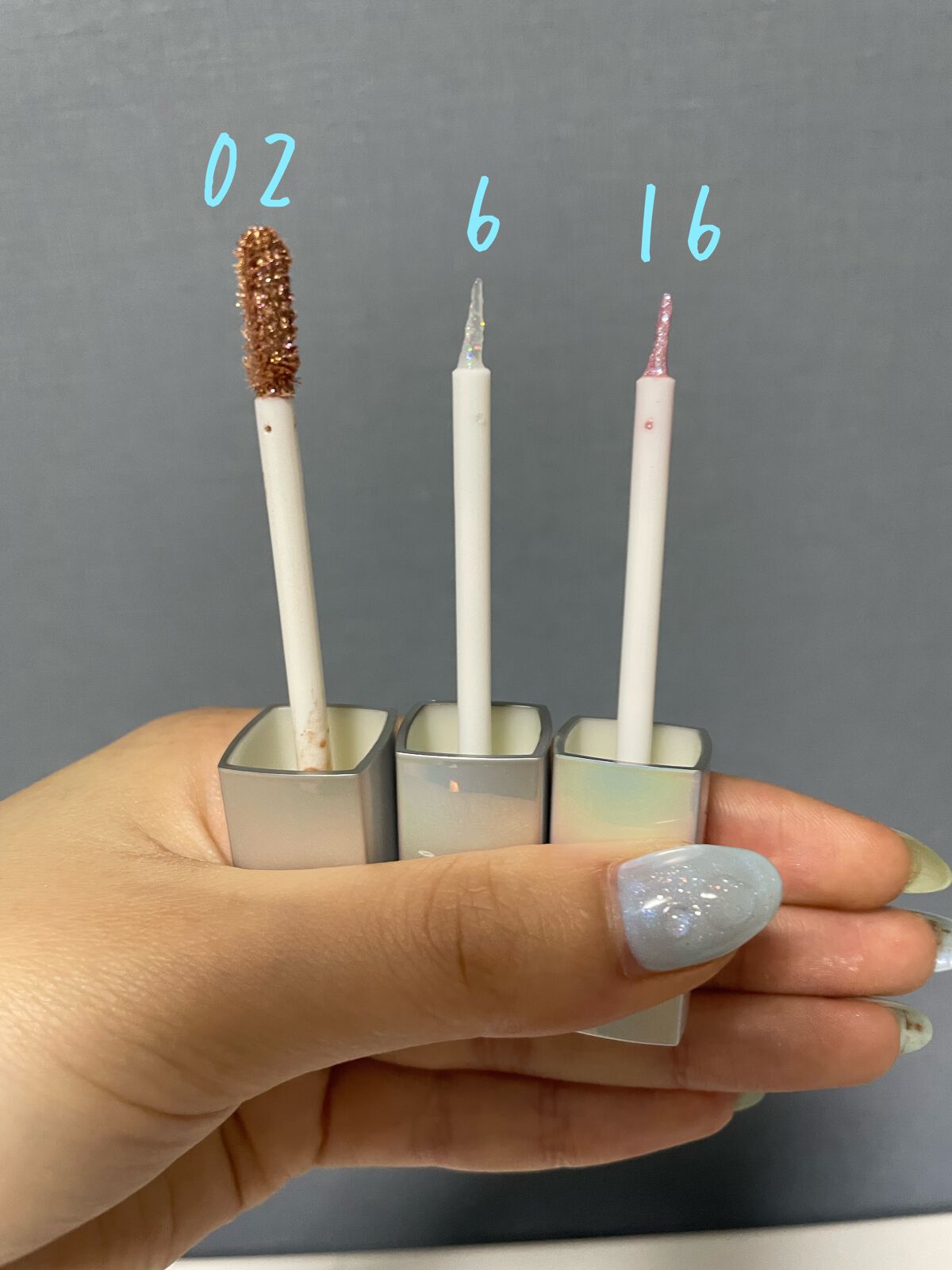 ダイヤモンドシリーズ 星空リキッドアイシャドウ/ZEESEA/リキッドアイシャドウを使ったクチコミ(4枚目)