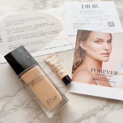 ディオールスキン フォーエヴァー フルイド グロウ/Dior/リキッドファンデーションを使ったクチコミ(1枚目)