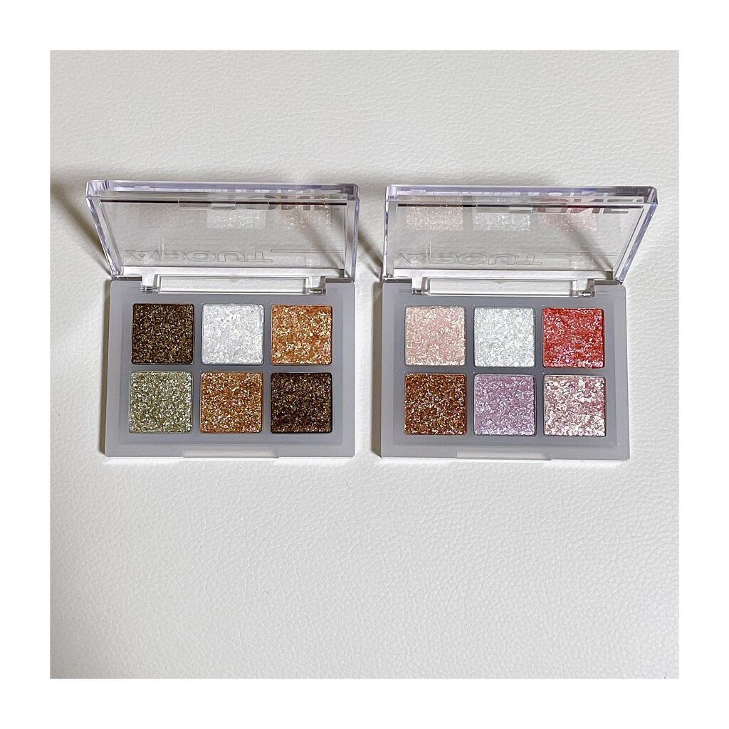 オーマイグリッターポップ/ABOUT TONE/アイシャドウパレットを使ったクチコミ（3枚目）