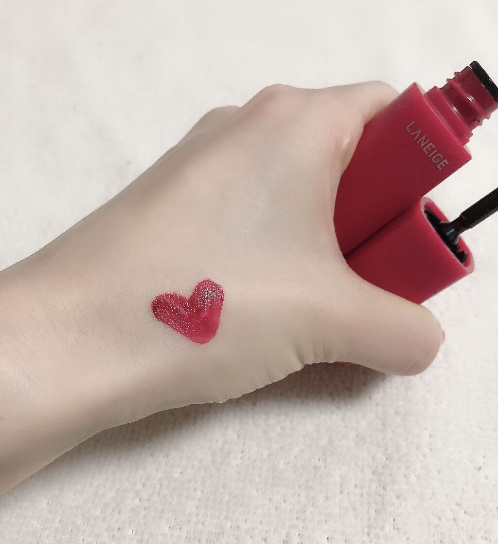 タトゥーリップティント/LANEIGE/口紅を使ったクチコミ（3枚目）