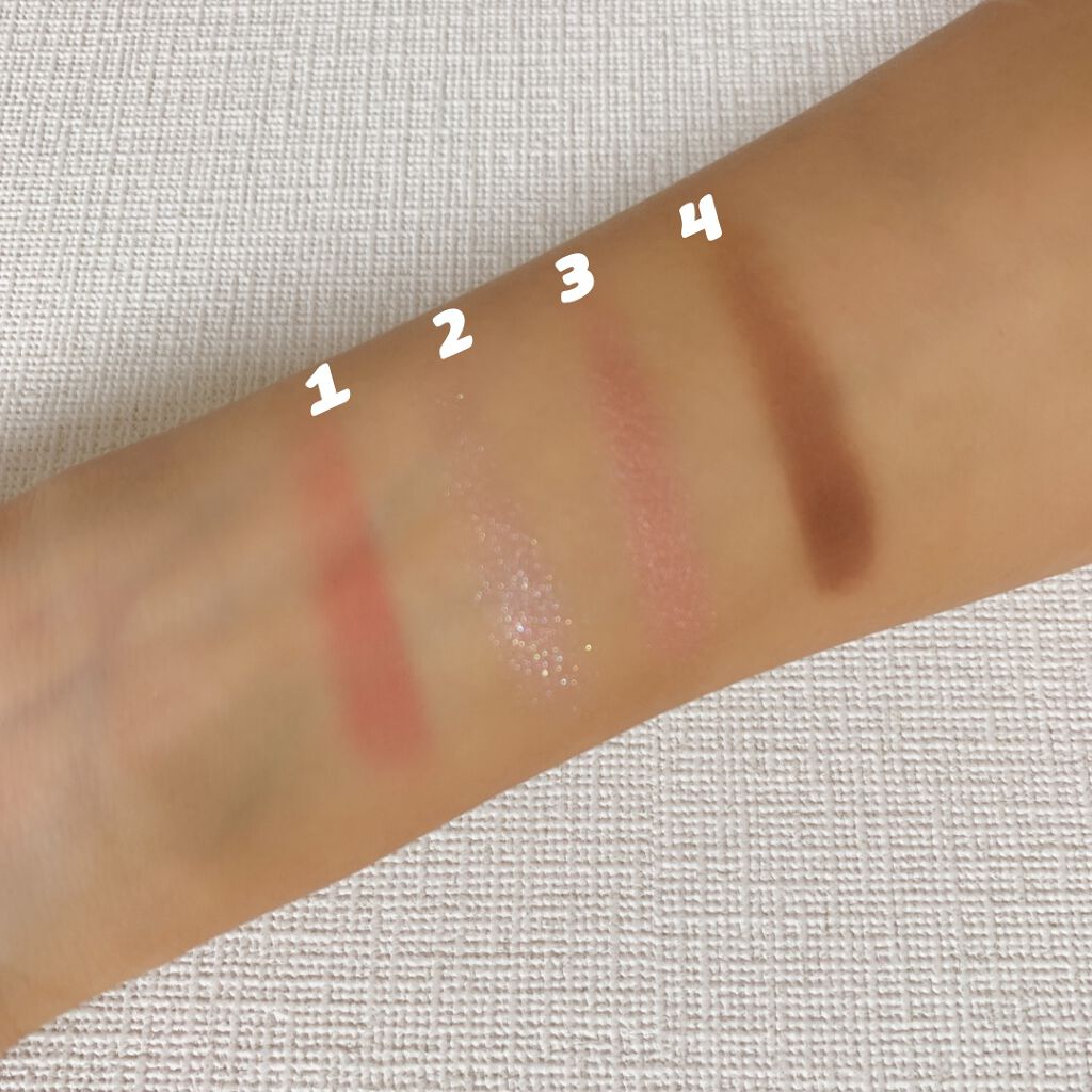 クリスタルハートロックシャドウ/BLACK ROUGE/アイシャドウパレットを使ったクチコミ(3枚目)