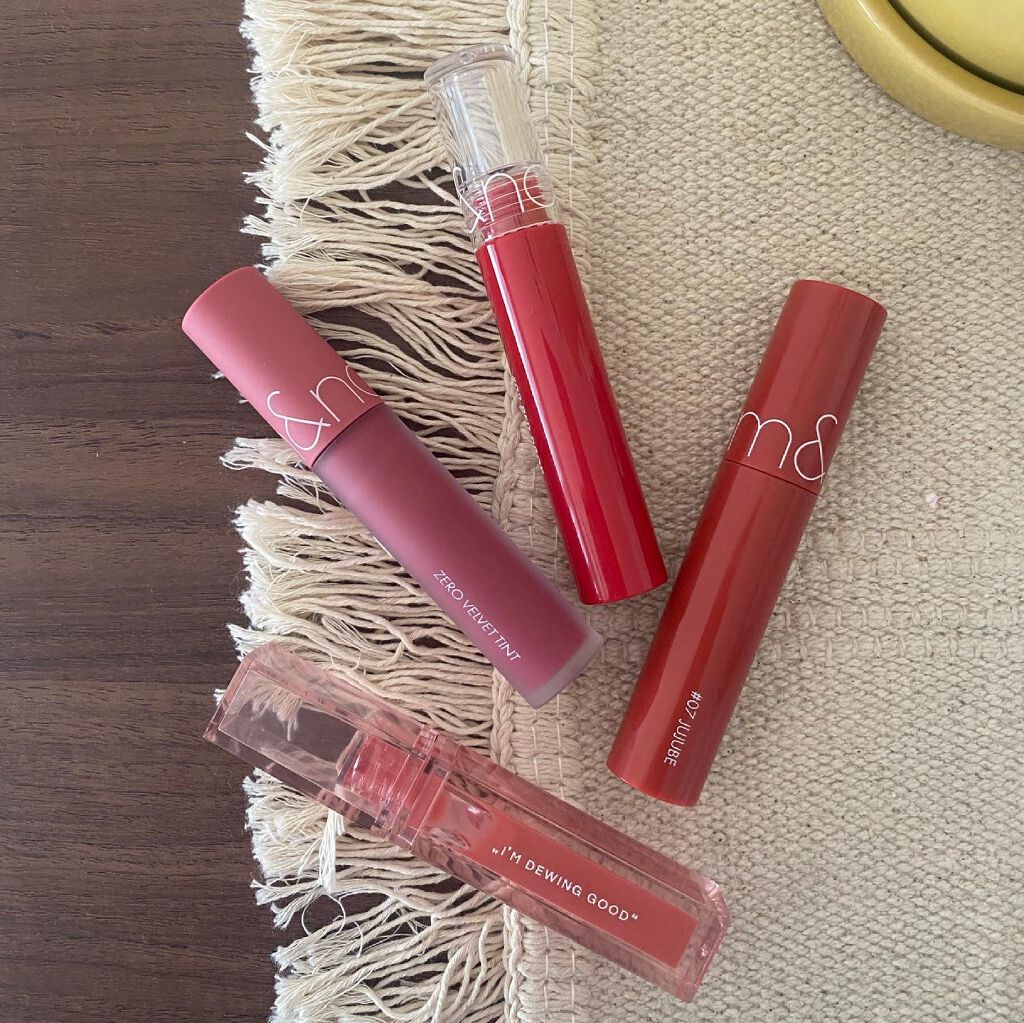 ジューシーラスティングティント/rom&nd/リップティントを使ったクチコミ（1枚目）