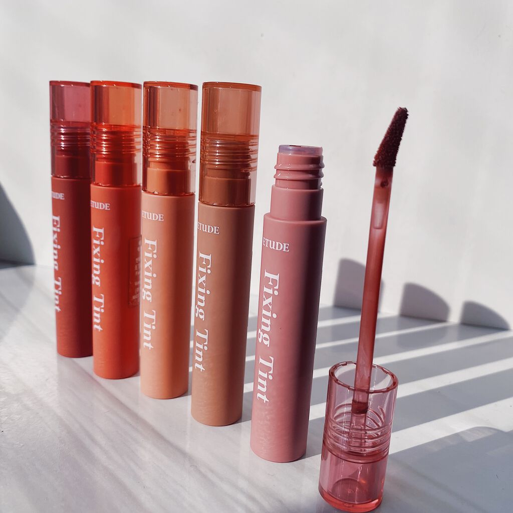 フィクシングティント/ETUDE/リップティントを使ったクチコミ(4枚目)