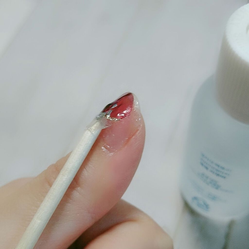 ワンショットネイルグルーリムーバー/GELATO FACTORY/除光液を使ったクチコミ（3枚目）