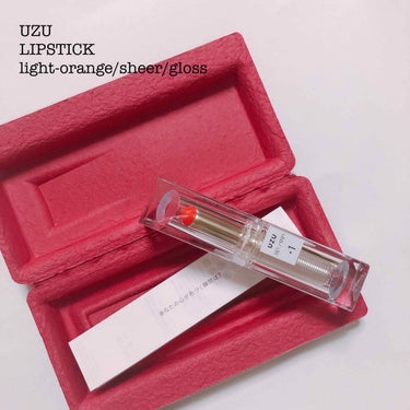  38°C / 99°F Lipstick <TOKYO> +1 LIGHT-ORANGE/UZU BY FLOWFUSHI/口紅を使ったクチコミ（1枚目）