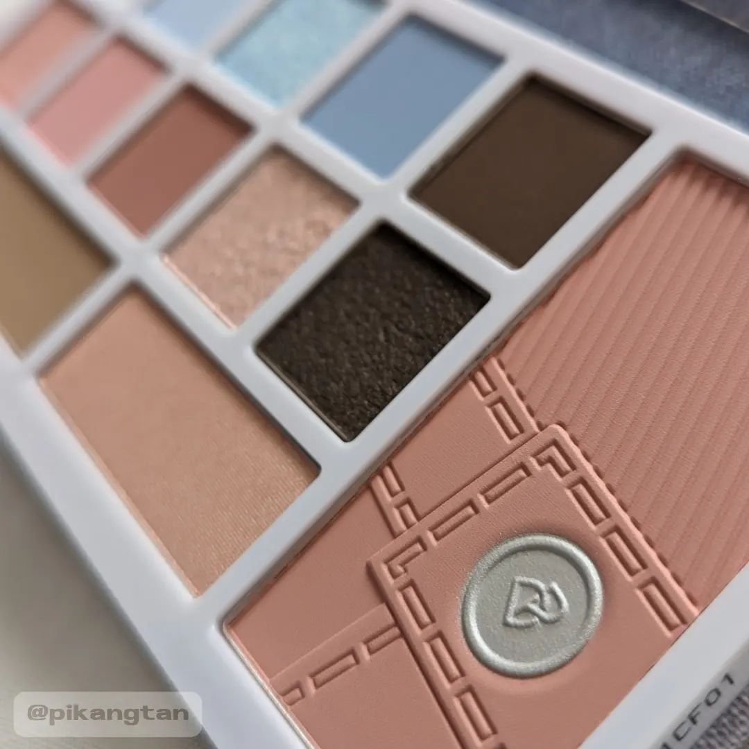 デザイナーアイズ＆チークパレット/PERFECT DIARY/アイシャドウパレットを使ったクチコミ（2枚目）