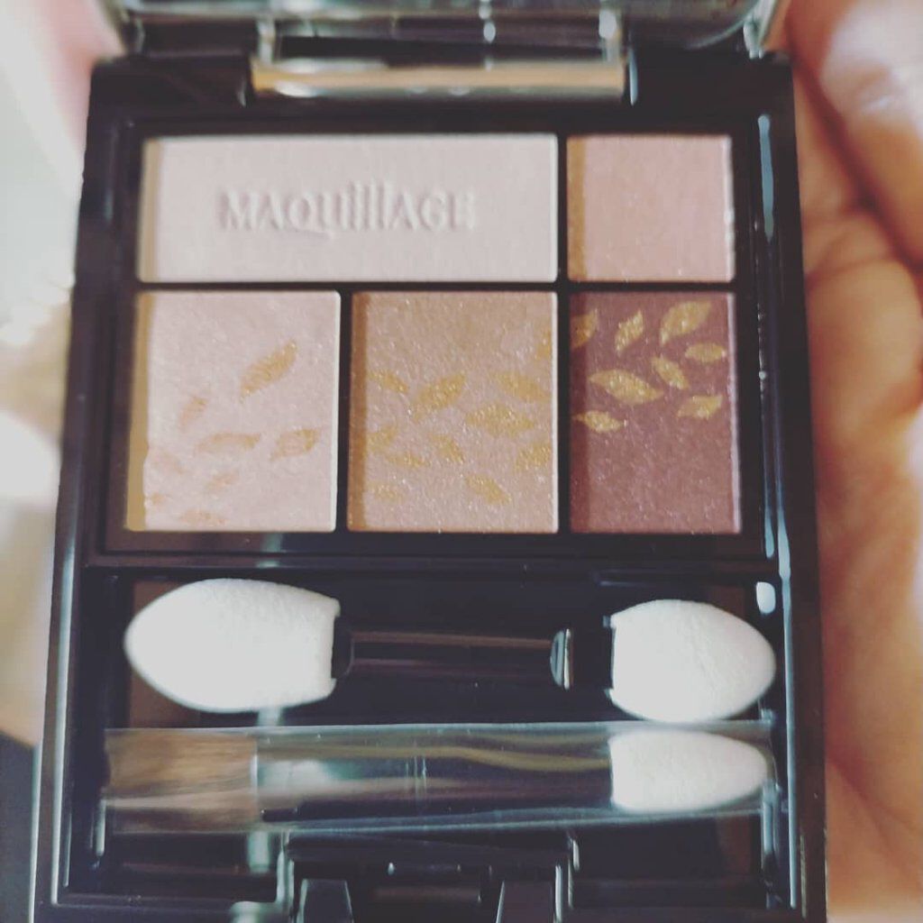 ドラマティックスタイリングアイズ RD606 ラズベリーモカ/マキアージュ/アイシャドウパレットを使ったクチコミ（3枚目）