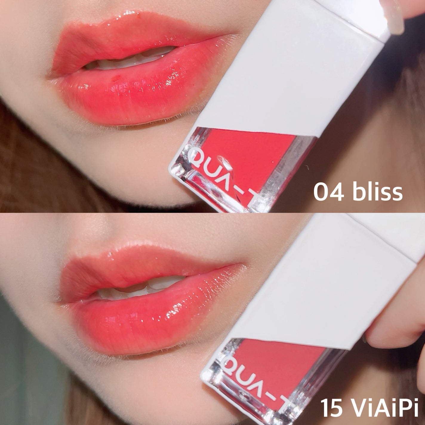 ザグラスタトゥーティント/QUA-T/リップティントを使ったクチコミ(4枚目)