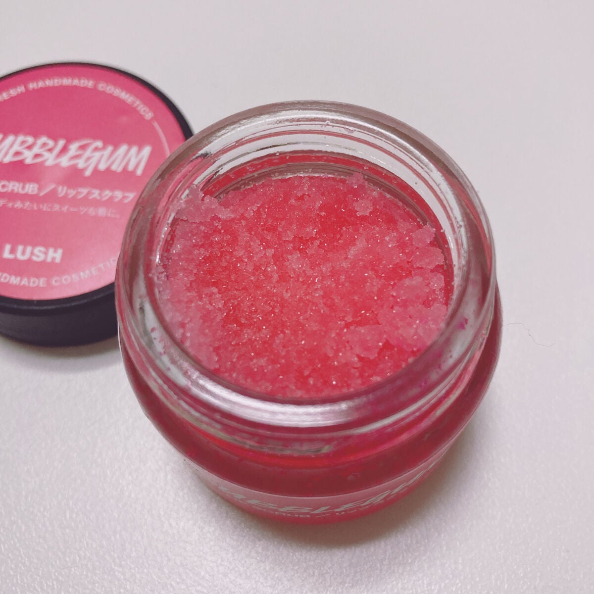 バブルガムフレーバー リップスクラブ/ラッシュ/リップスクラブを使ったクチコミ(3枚目)