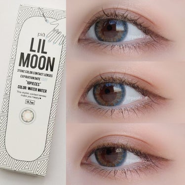 LIL MOON 1day ウォーターウォーター/LIL MOON/ワンデー（１DAY）カラコンを使ったクチコミ（2枚目）