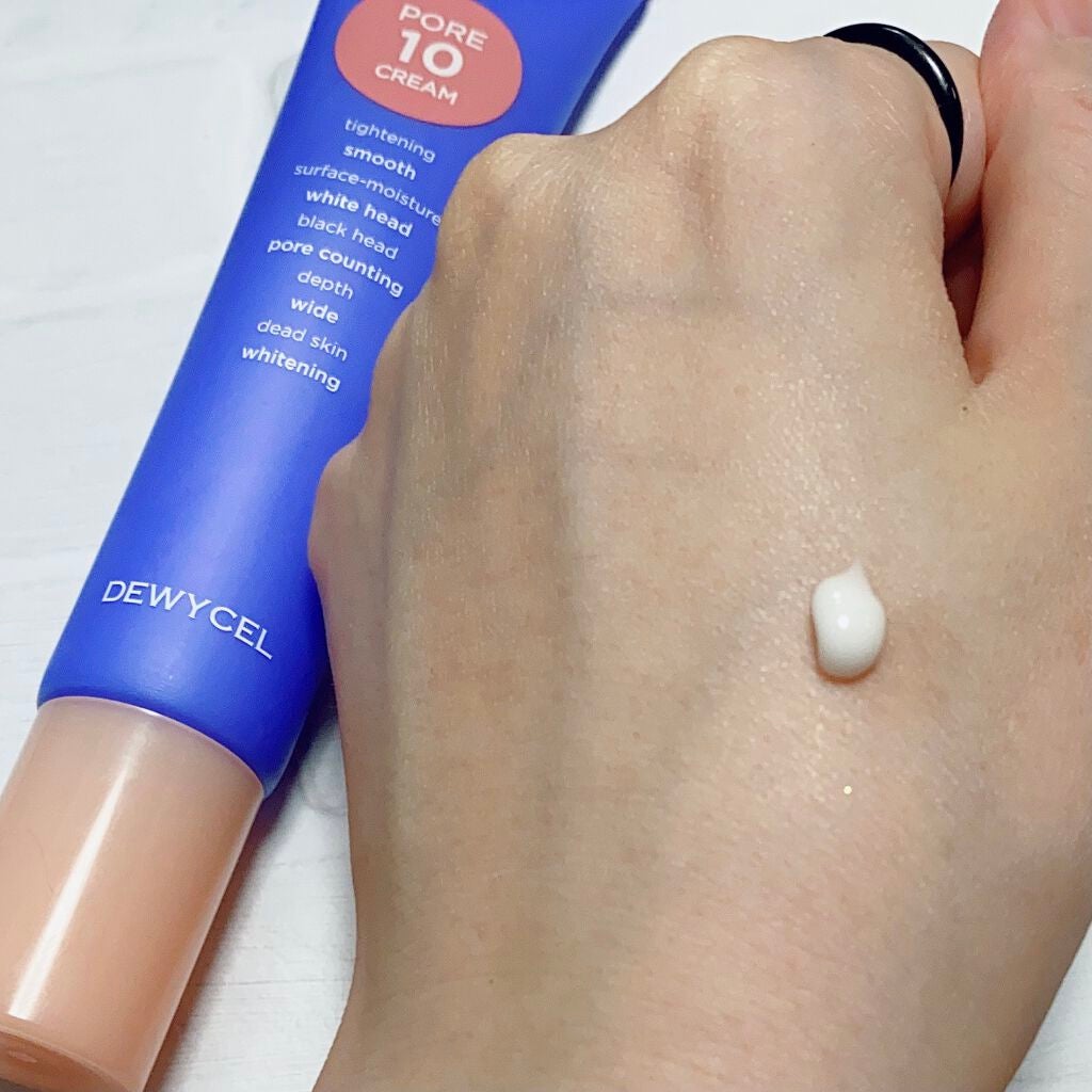ポアーテンクリーム/DEWYCEL/化粧下地を使ったクチコミ(2枚目)