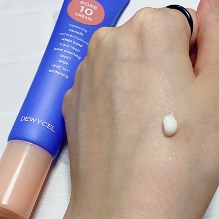 ポアーテンクリーム/DEWYCEL/化粧下地を使ったクチコミ(2枚目)