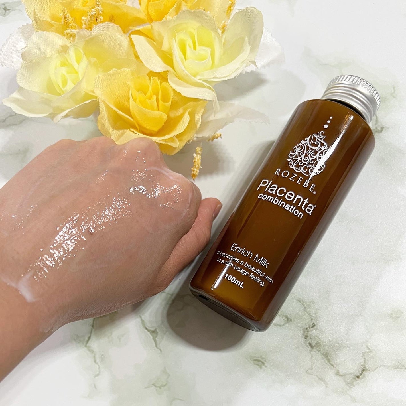 ロゼベ プラセンタエンリッチミルク/ROZEBE/乳液を使ったクチコミ(3枚目)