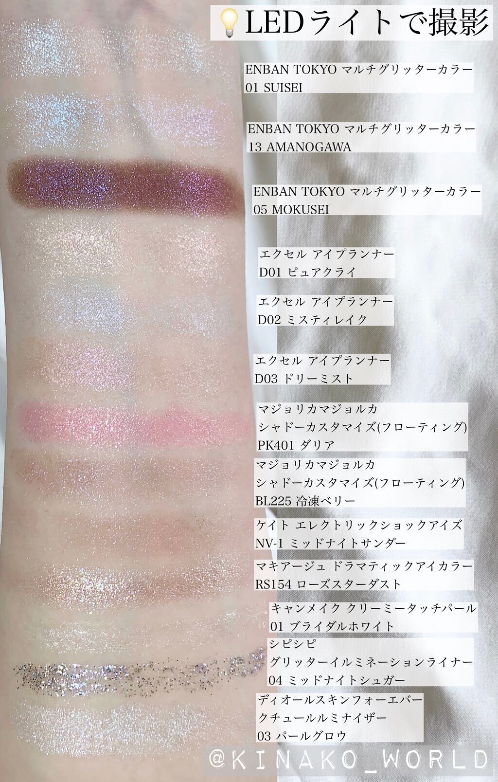 ドラマティックアイカラー (パウダー)/(クリーム)/マキアージュ/アイシャドウパレットを使ったクチコミ（3枚目）