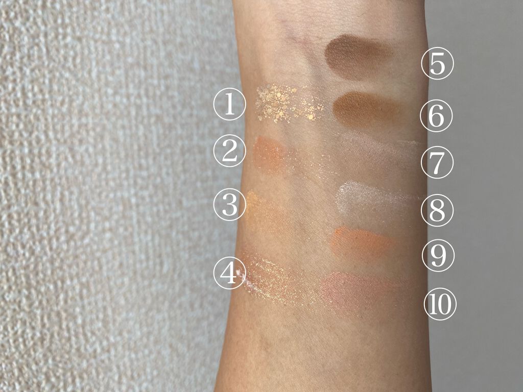 ラグトーマス・キット/RICAFROSH/アイシャドウパレットを使ったクチコミ（3枚目）