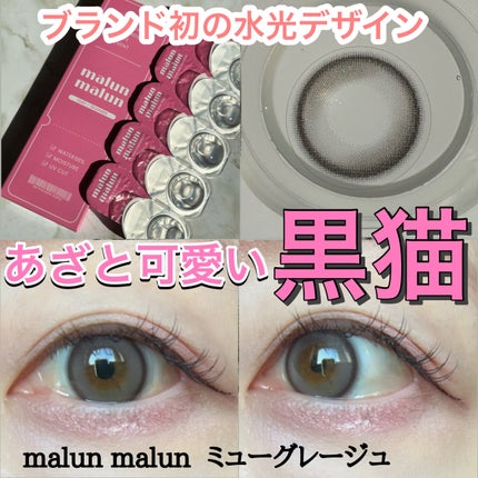 マランマラン ワンデー/malun malun/ワンデー(1DAY)カラコンを使ったクチコミ(1枚目)
