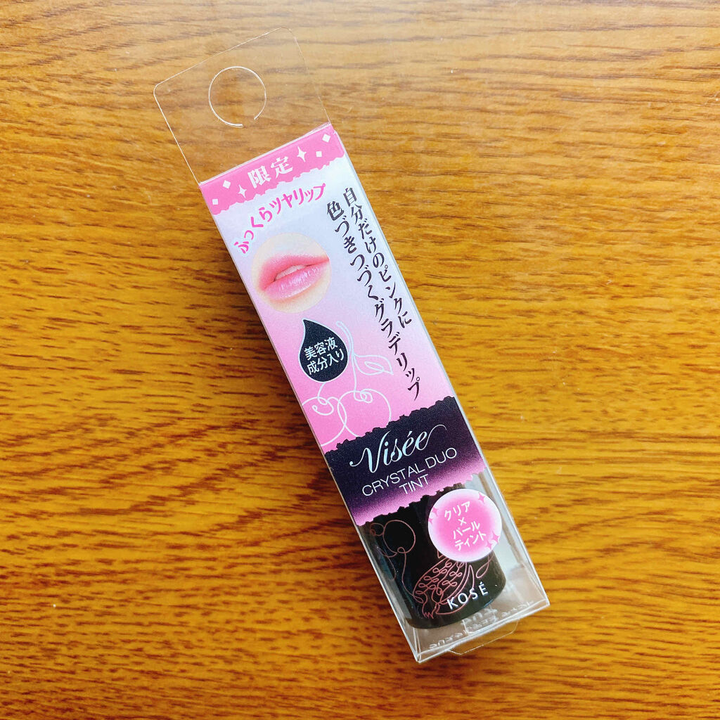 リシェ クリスタルデュオ ティント/Visée/口紅を使ったクチコミ（3枚目）