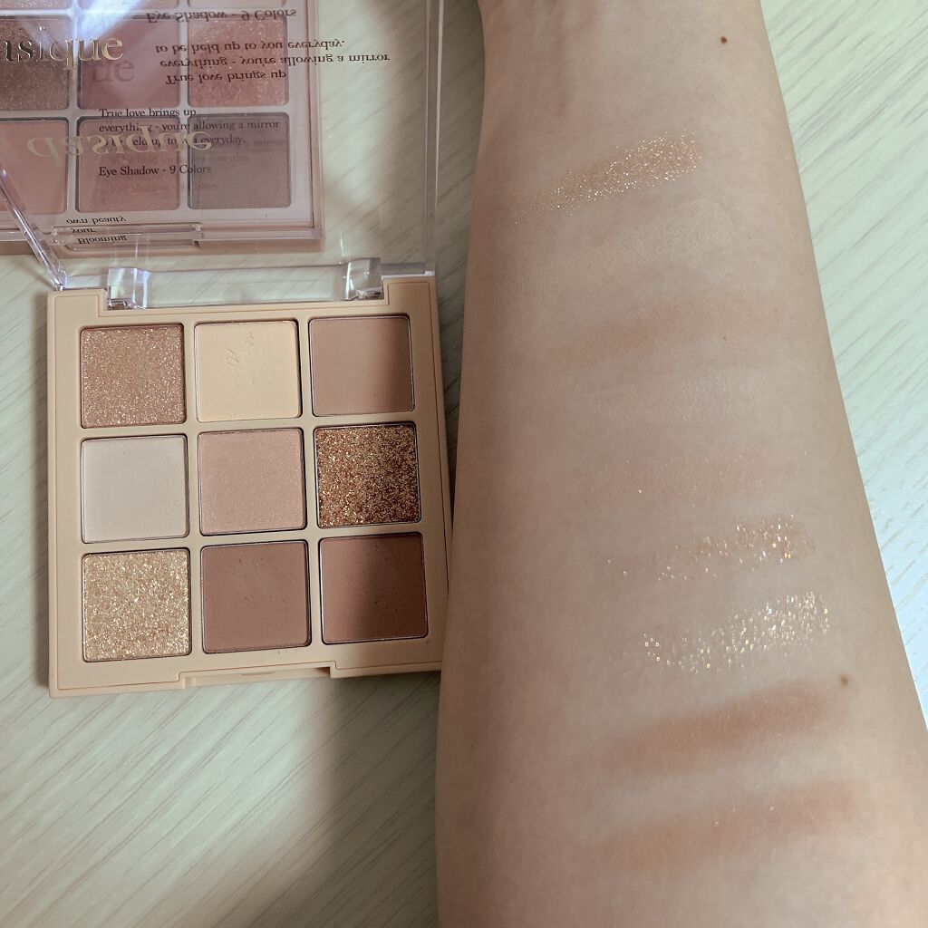 シャドウパレット/dasique/アイシャドウパレットを使ったクチコミ（3枚目）