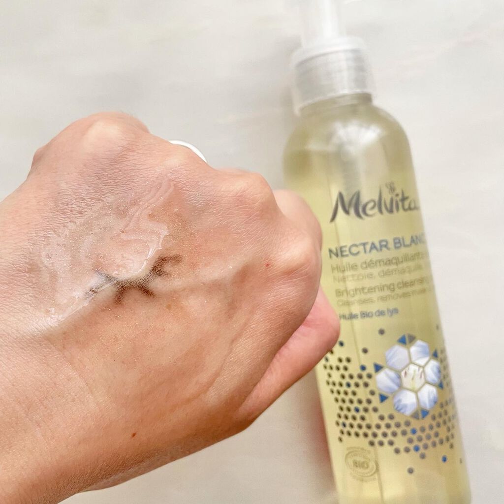 ネクターブラン クレンジングオイル /Melvita/オイルクレンジングを使ったクチコミ(2枚目)