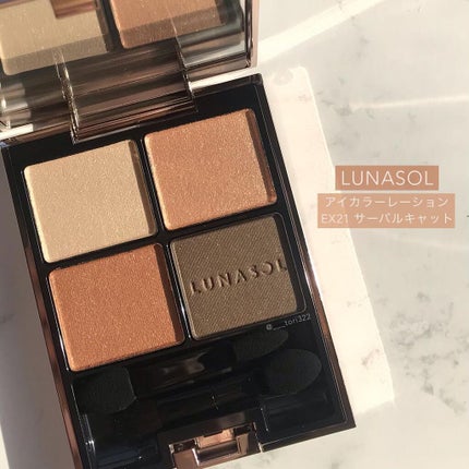 アイカラーレーション/LUNASOL/アイシャドウパレットを使ったクチコミ(1枚目)