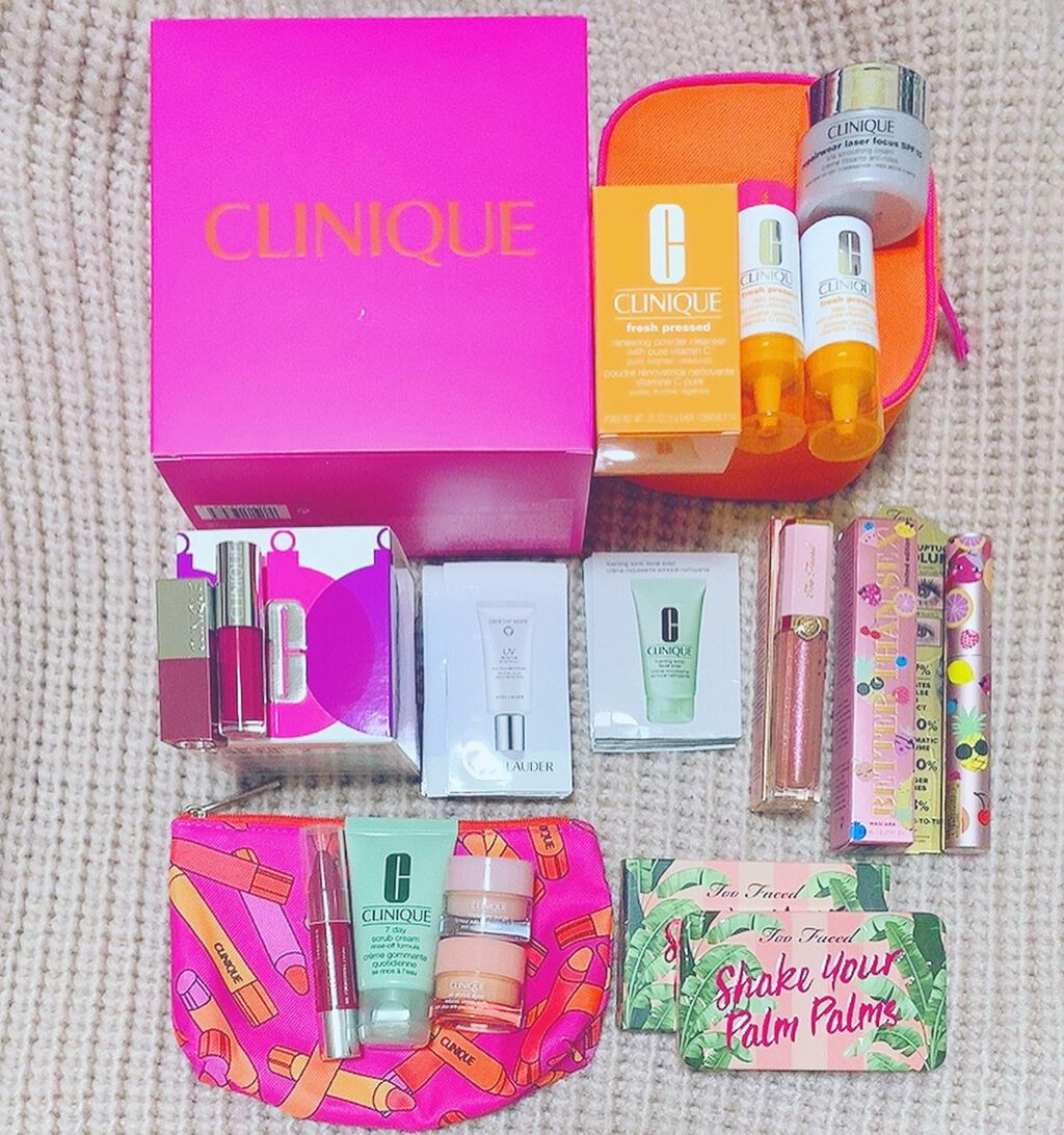 フレッシュ プレスト C セット/CLINIQUE/スキンケアキットを使ったクチコミ（1枚目）