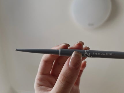 &. アイブロウペンシル極細芯/DAISO/アイブロウペンシルを使ったクチコミ(1枚目)