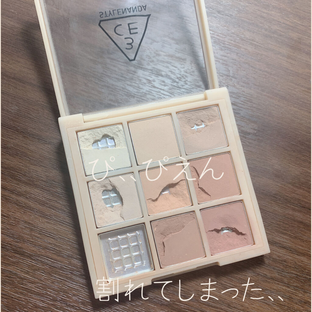 3CE マルチアイカラーパレット/3CE/アイシャドウパレットを使ったクチコミ（1枚目）