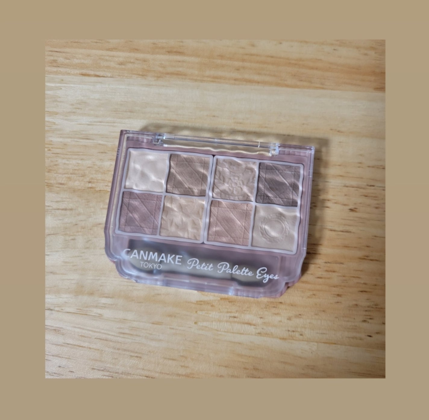 プティパレットアイズ(マットタイプ)/キャンメイク/パウダーアイシャドウを使ったクチコミ(1枚目)