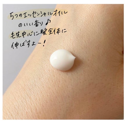 ファイブハーブス リペアリングヘアミルクセラム/L'OCCITANE/ヘアミルクを使ったクチコミ(2枚目)