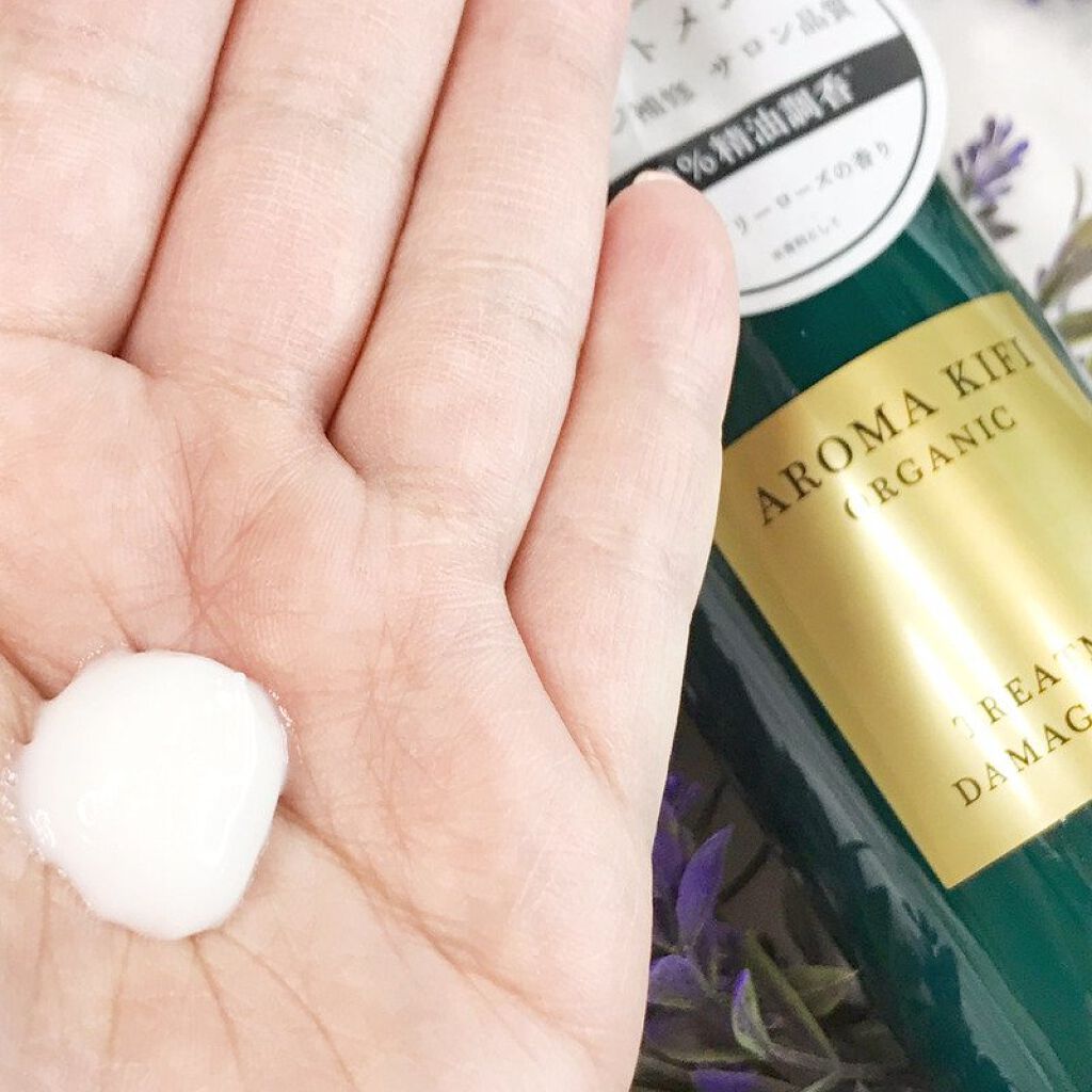 オーガニック シャンプー／トリートメント＜ダメージリペア＞/AROMA KIFI/シャンプー・コンディショナーを使ったクチコミ（3枚目）