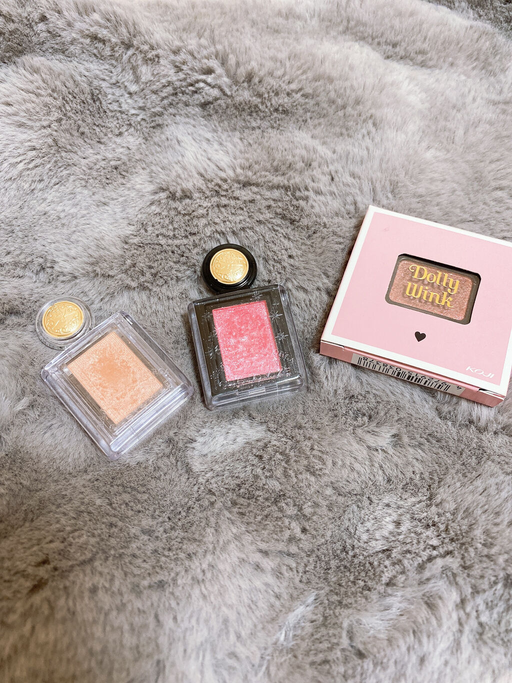 カスタムシャドウ 07 ドラマティックガール/ドーリーウインク/単色アイシャドウを使ったクチコミ（2枚目）