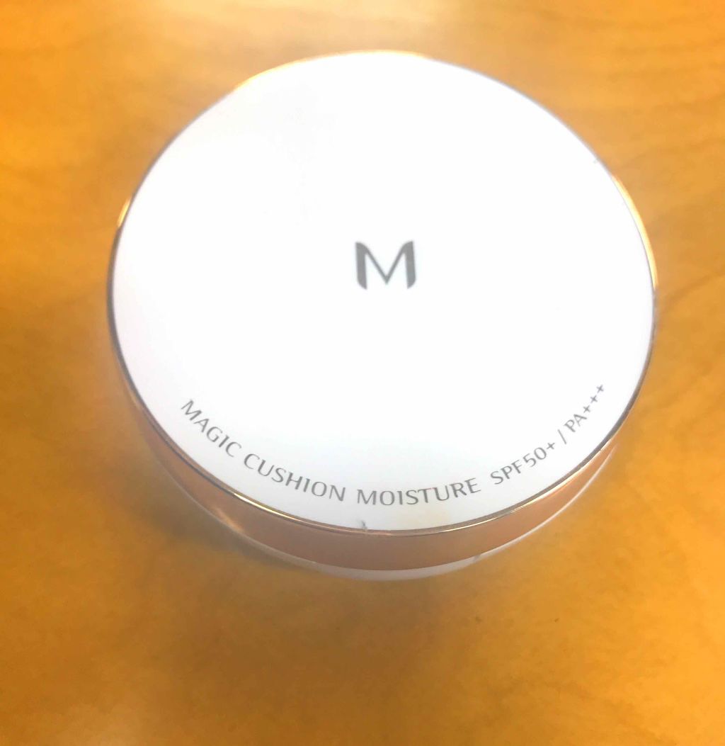 M クッション ファンデーション(モイスチャー)/MISSHA/クッションファンデーションを使ったクチコミ(1枚目)