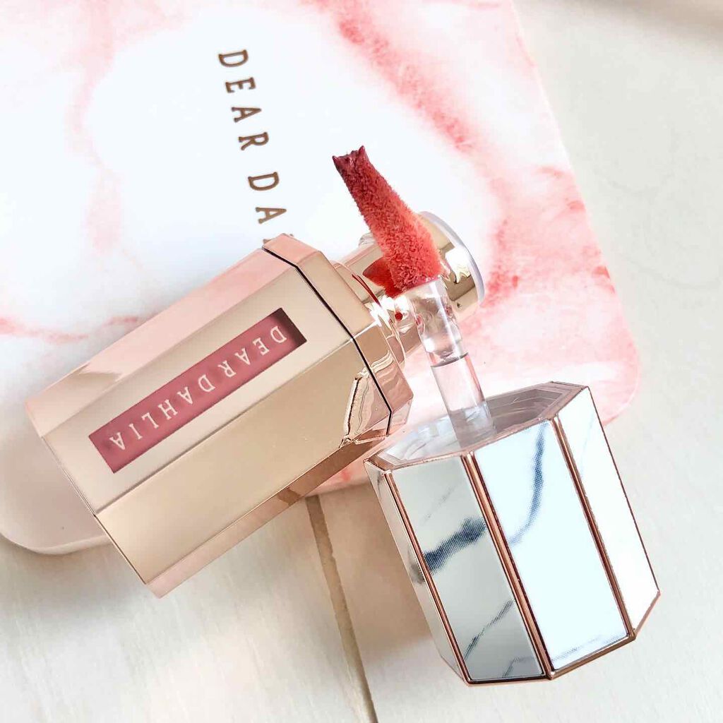 パラダイスドリーム ベルベット リップムース バディ/DEAR DAHLIA/口紅を使ったクチコミ（1枚目）