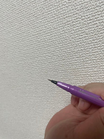 「密着アイライナー」ショート筆リキッド/デジャヴュ/リキッドアイライナーを使ったクチコミ(3枚目)