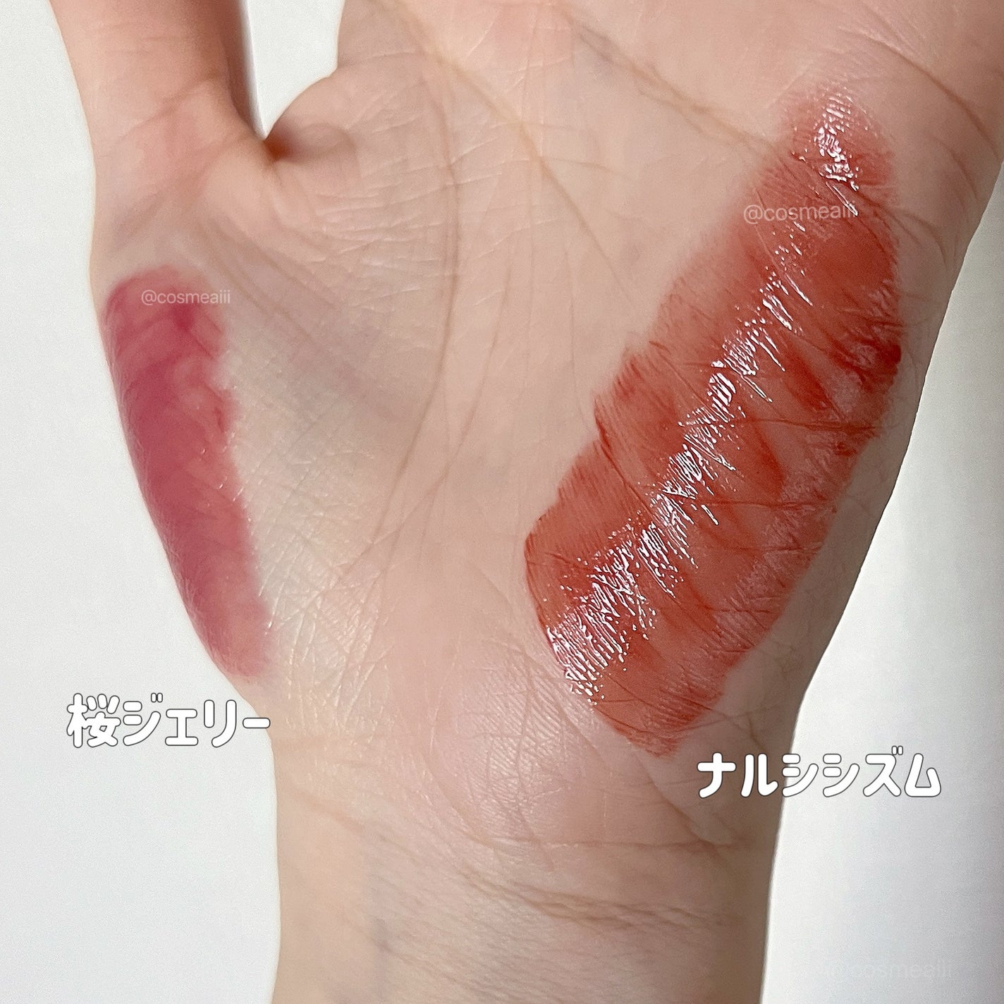 ジェルフィットティント/AMUSE/リップティントを使ったクチコミ(3枚目)