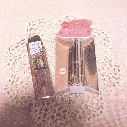 リップケアオイル/excel/リップグロスを使ったクチコミ(1枚目)