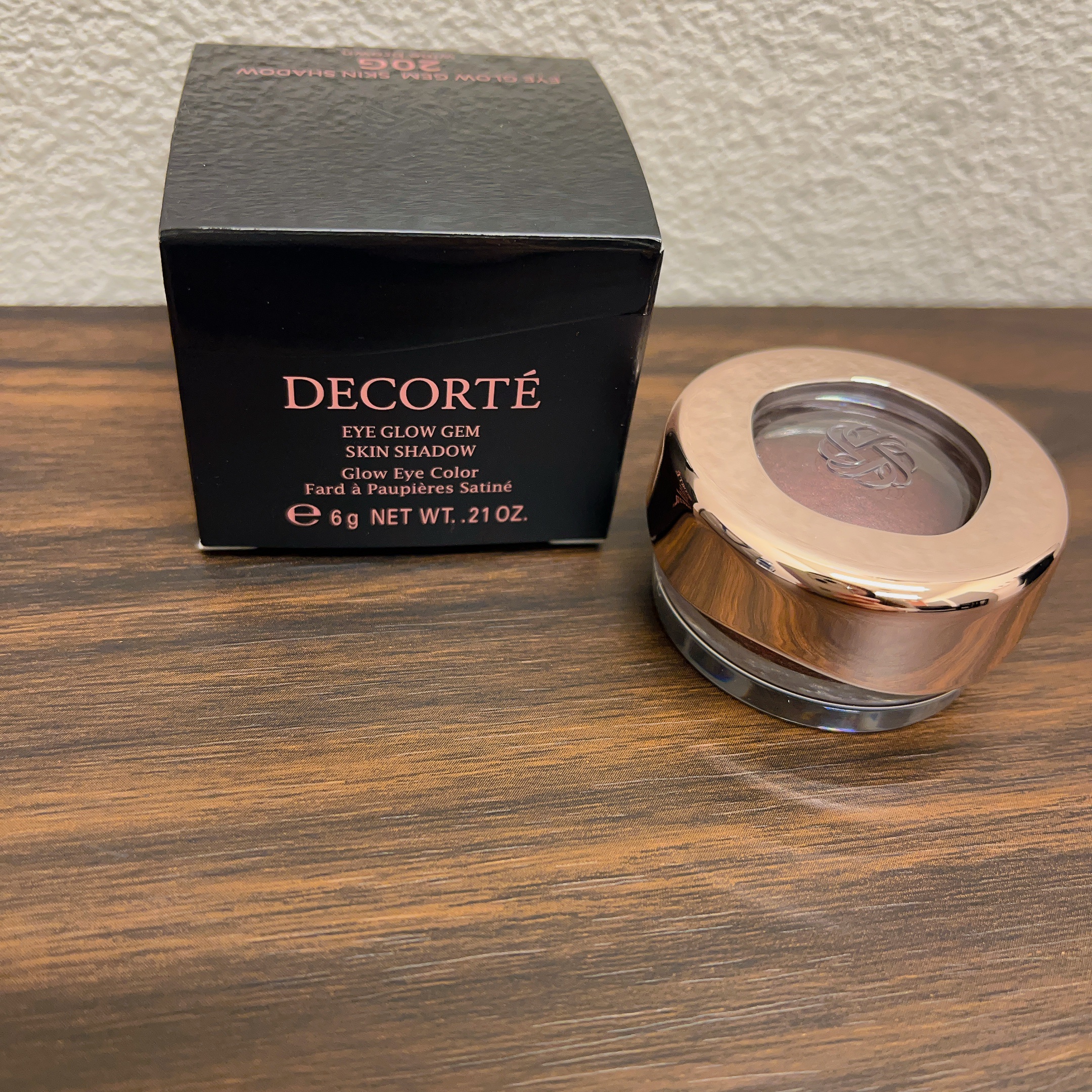 アイグロウジェム スキンシャドウ 20G wine brown/DECORTÉ/ジェル・クリームアイシャドウを使ったクチコミ（1枚目）