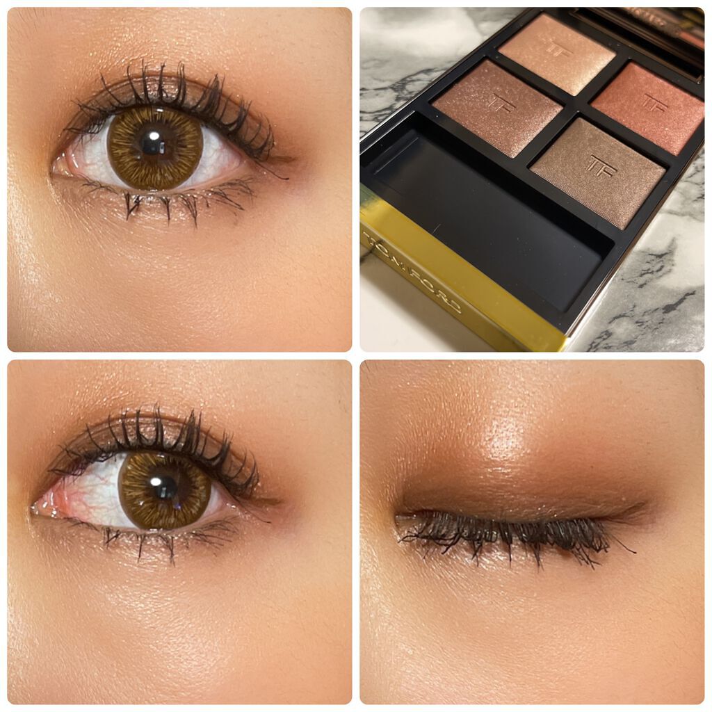 アイ カラー クォード/TOM FORD BEAUTY/アイシャドウパレットを使ったクチコミ（3枚目）