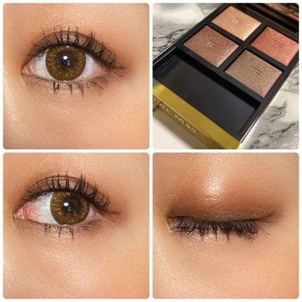 アイ カラー クォード/TOM FORD BEAUTY/アイシャドウパレットを使ったクチコミ(3枚目)