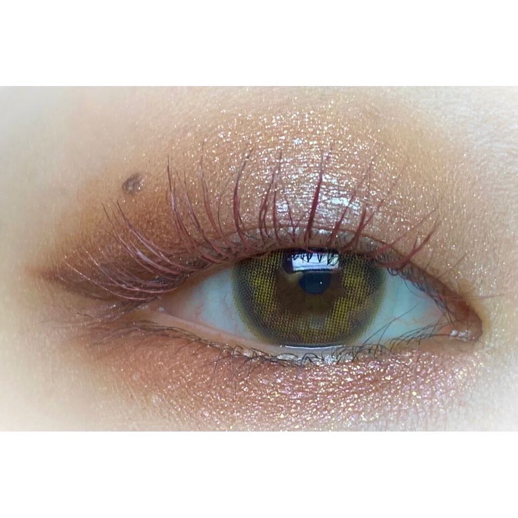 プレスド アイシャドー（レフィル） ME ミディアムブラウン 856 A/shu uemura/単色アイシャドウを使ったクチコミ（3枚目）